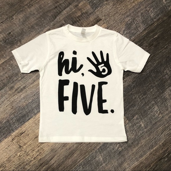 Next Level Apparel Other - Kids 5th birthday shirt. Next Level Apparel Other - Kids 5th birthday shirt.